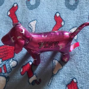 Victoria’s Secret Pink Metallic Pink Dog